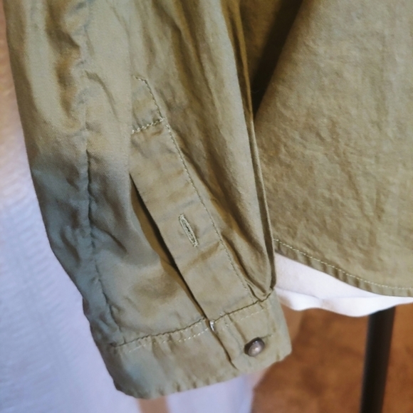 LUCKY BRAND BUTTON LONG SLEEVE FRONT POCKETS SMALL PETITE - Picture 9 of 13